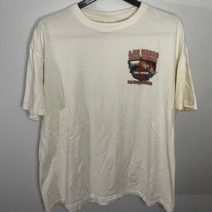 Harley Davidson Motorcycles Las Vegas Nevada T-Shirt XL Dice Cards Poker Flames